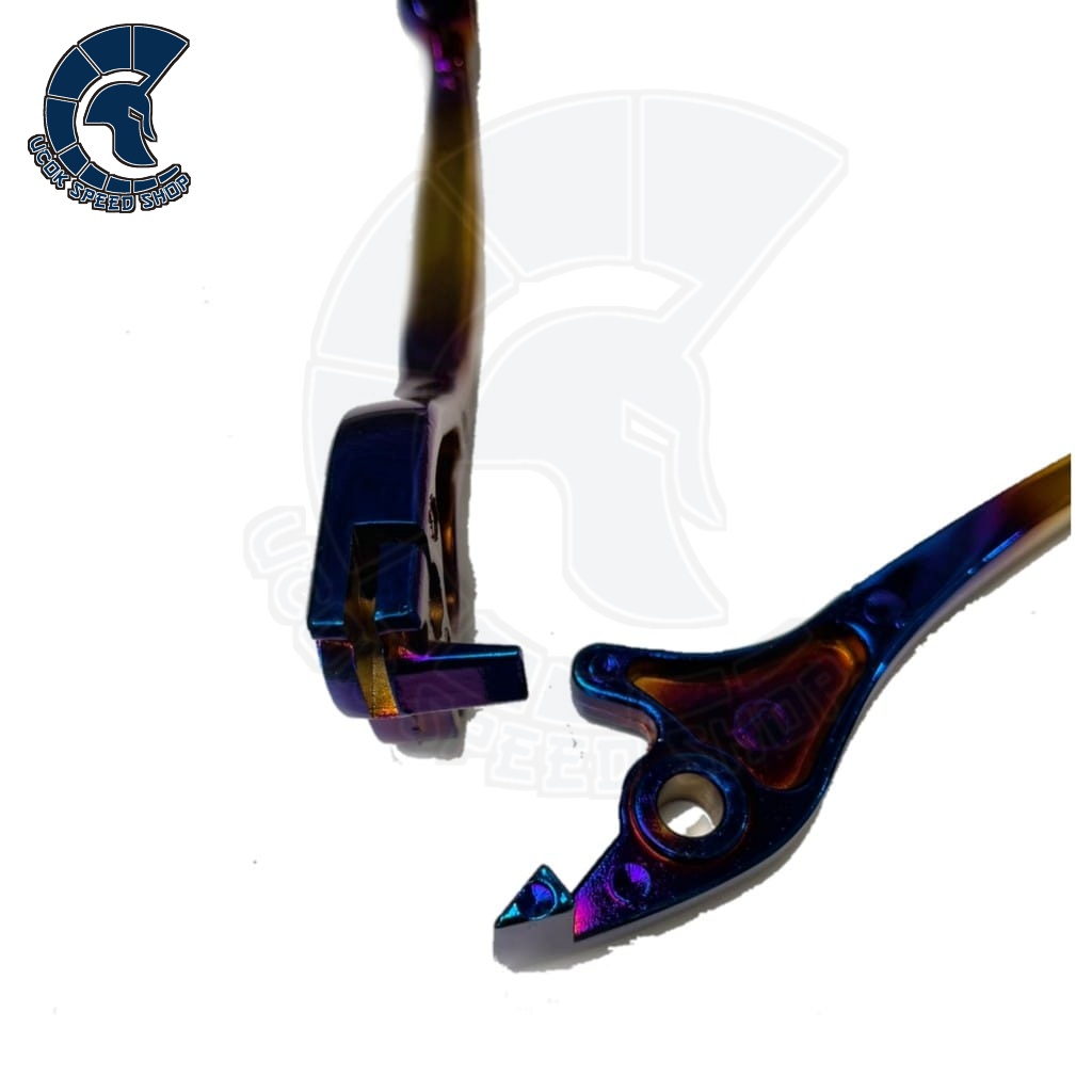 Handle handle standar twotone thailand - handel rem / kopling matic dan manual 2tone cp chrome vixion new dan vixion old r15 v3 scorpio rx king tiger mega pro verza sonic satria fu mio soul jupiter mx vario 150 genio beatg cbs non nmax scoopy cbr 110 125