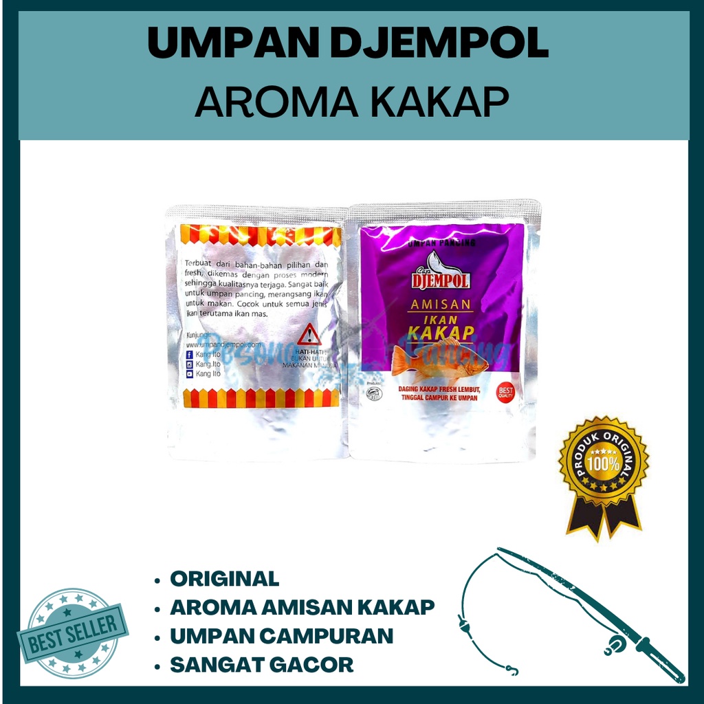 Umpan Pancing DJEMPOL KAKAP ORIGINAL