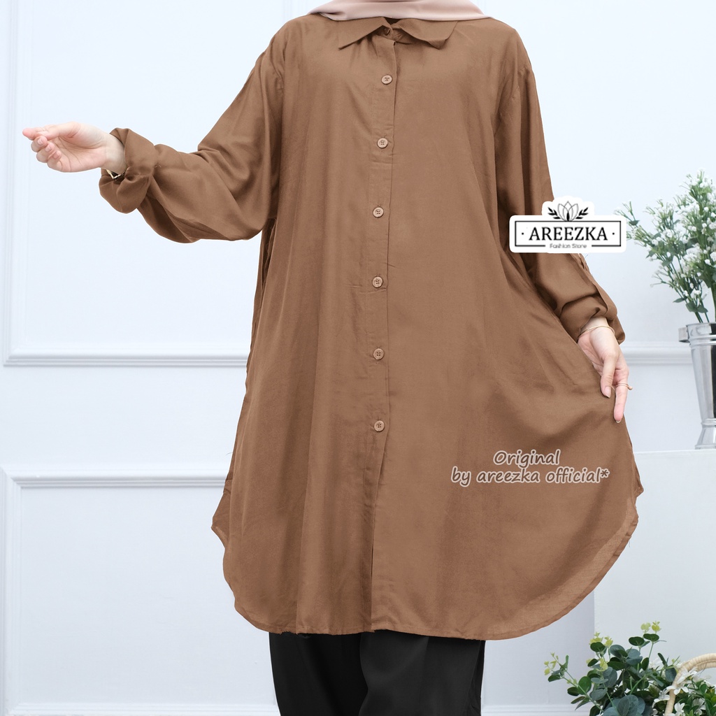 Buna Tunik Jumbo Oversize Dorpi Areta Tunik Jumbo 4L 5L Ld 140