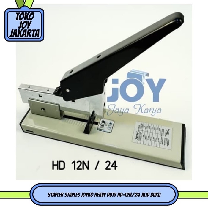 

Stapler Staples Jilid Heavy Duty HD 12N/13