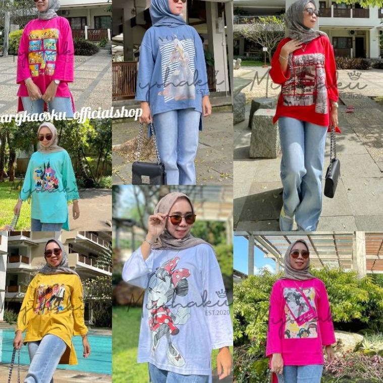 Kaos Atasan Oversize Myshaku Original // Top Oversize ◦ BAN.20Au22d