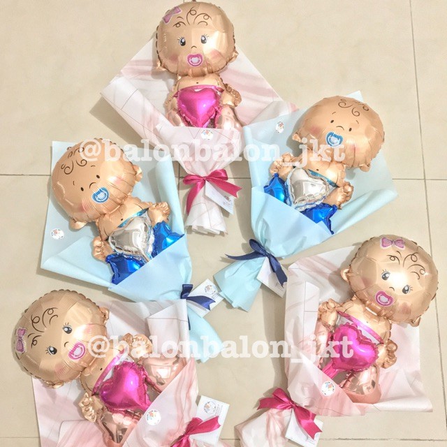 

balonbalonjkt - Buket Bayi / Buket Baby