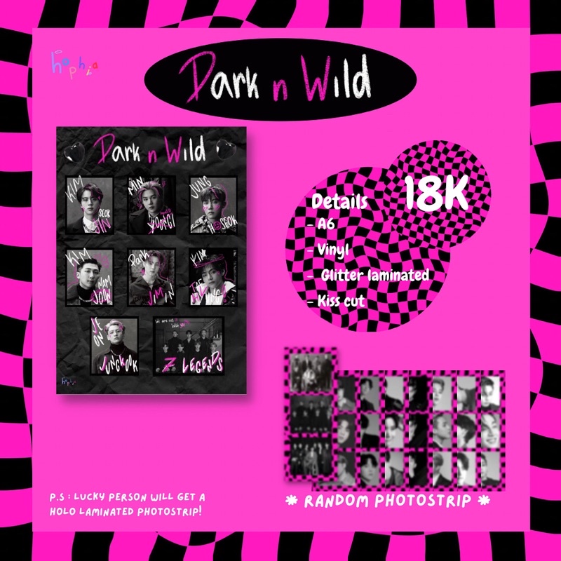 

Dark N Wild Stickers