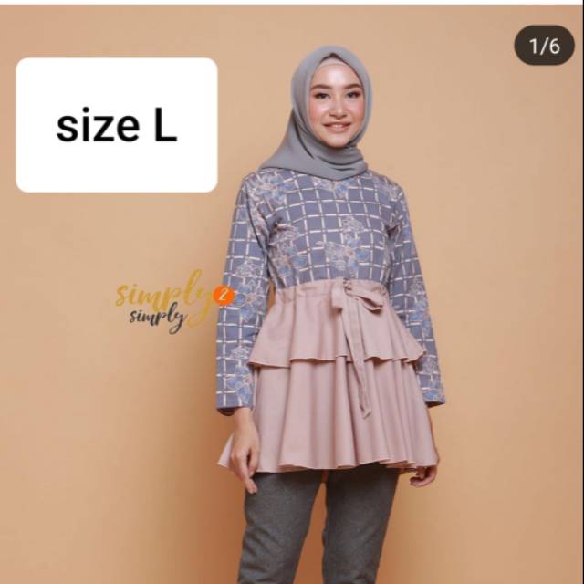 Ruffle lux batik simply2simply