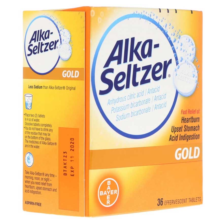 Alka Seltzer untuk sakit kepala perut kembung mual masuk angin