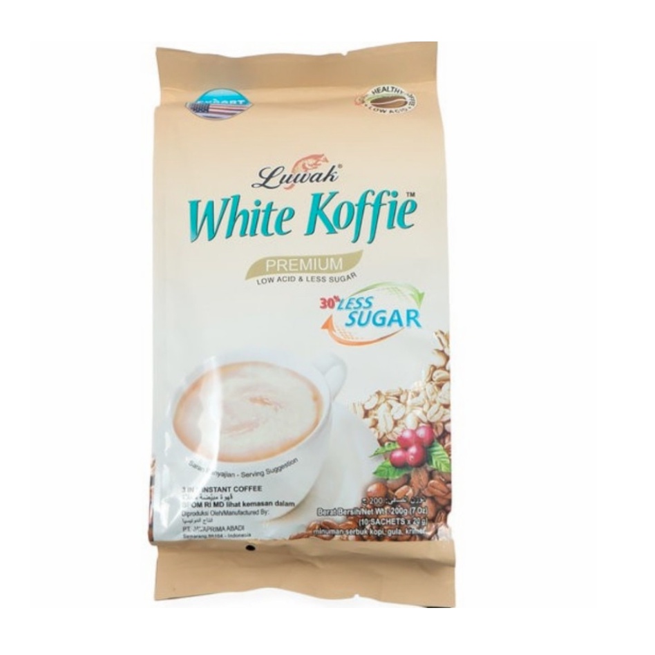 

Luwak White Coffee Less Sugar 171 gram