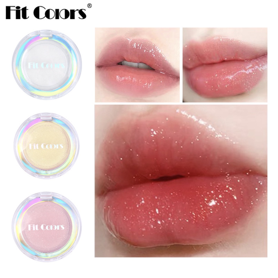 FIT COLORS Lip Jelly Pearlescent Moisturizing Pelembab Bibir XX043