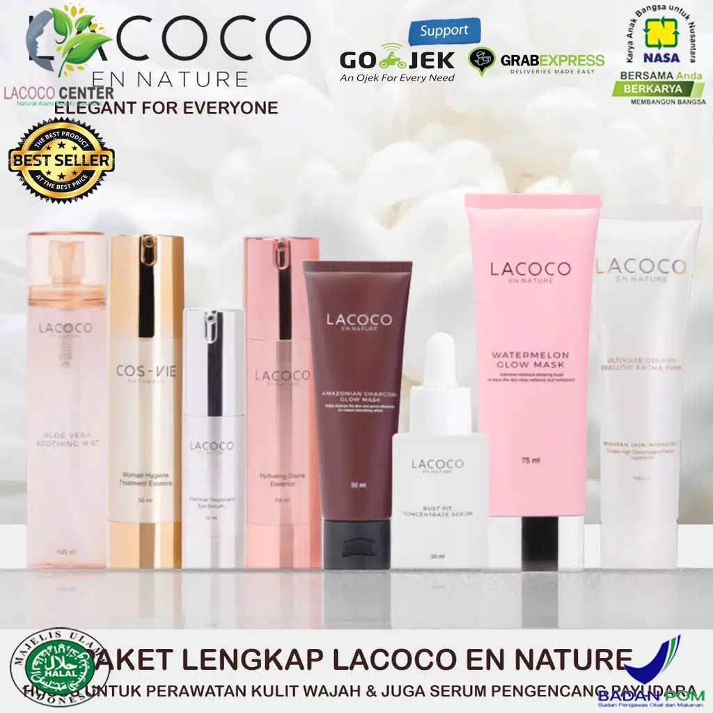 Paket Lengkap Lacoco En Nature Original 100% Produk Asli Original Nasa / Lacoco Center