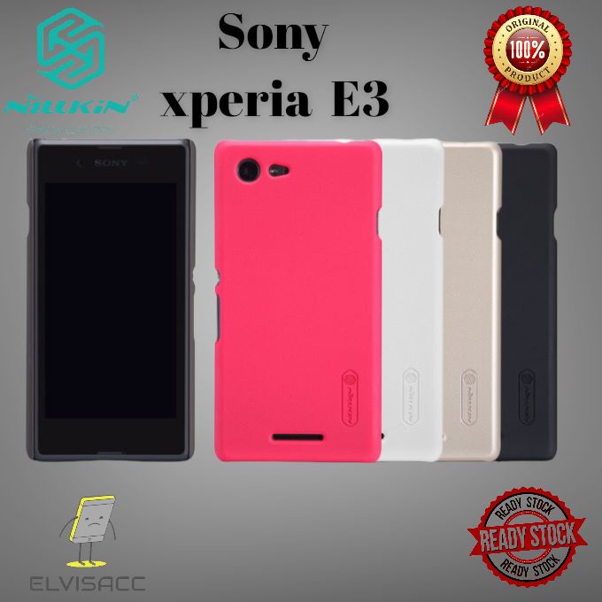 SONY XPERIA E3 NILLKIN HARDCASE FROSTED SHIELD ORIGINAL SONY XPERIA E3