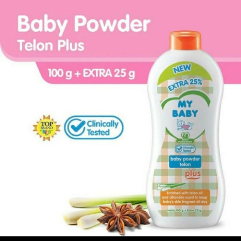 Bedak My Baby Baby Powder 100+25 gram