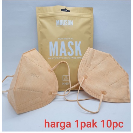 Mouson / Alkindo Masker KN95 5ply Face Mask Non Medis 10 pcs