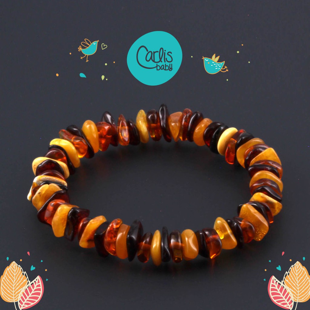 CCE78 Gelang Baltic Amber Dewasa By CARLIS BABY