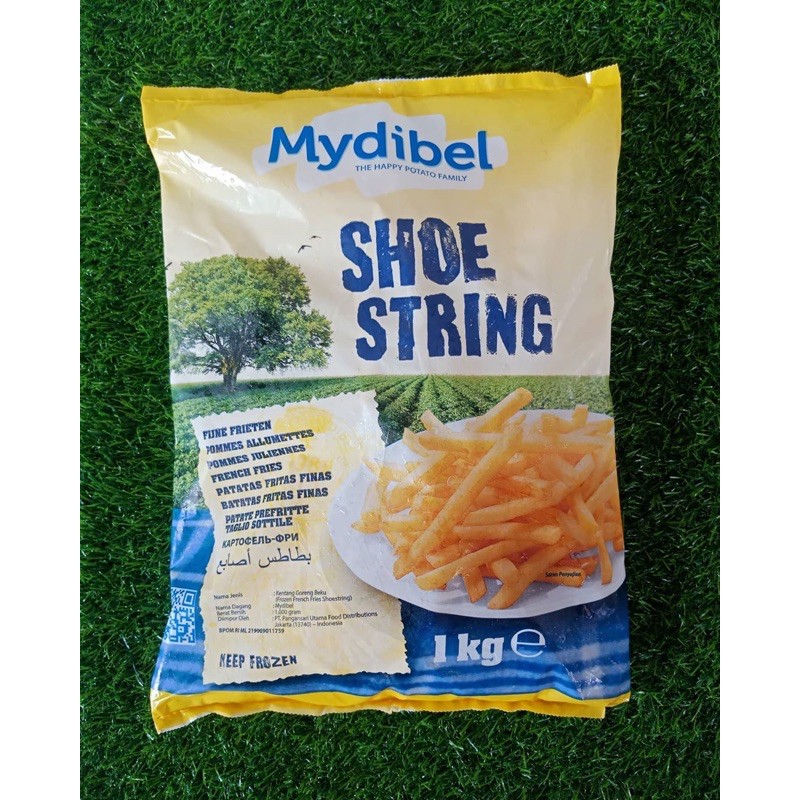 

kentang mydibel kentang goreng beku 1kg shoestring