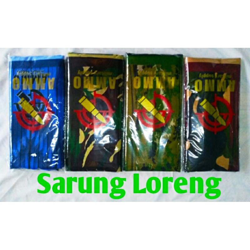 Sarung Loreng Sarung TNI Malvinas/Kopasus/Auri/Linud Sarung Tentara Nasional Indonesia