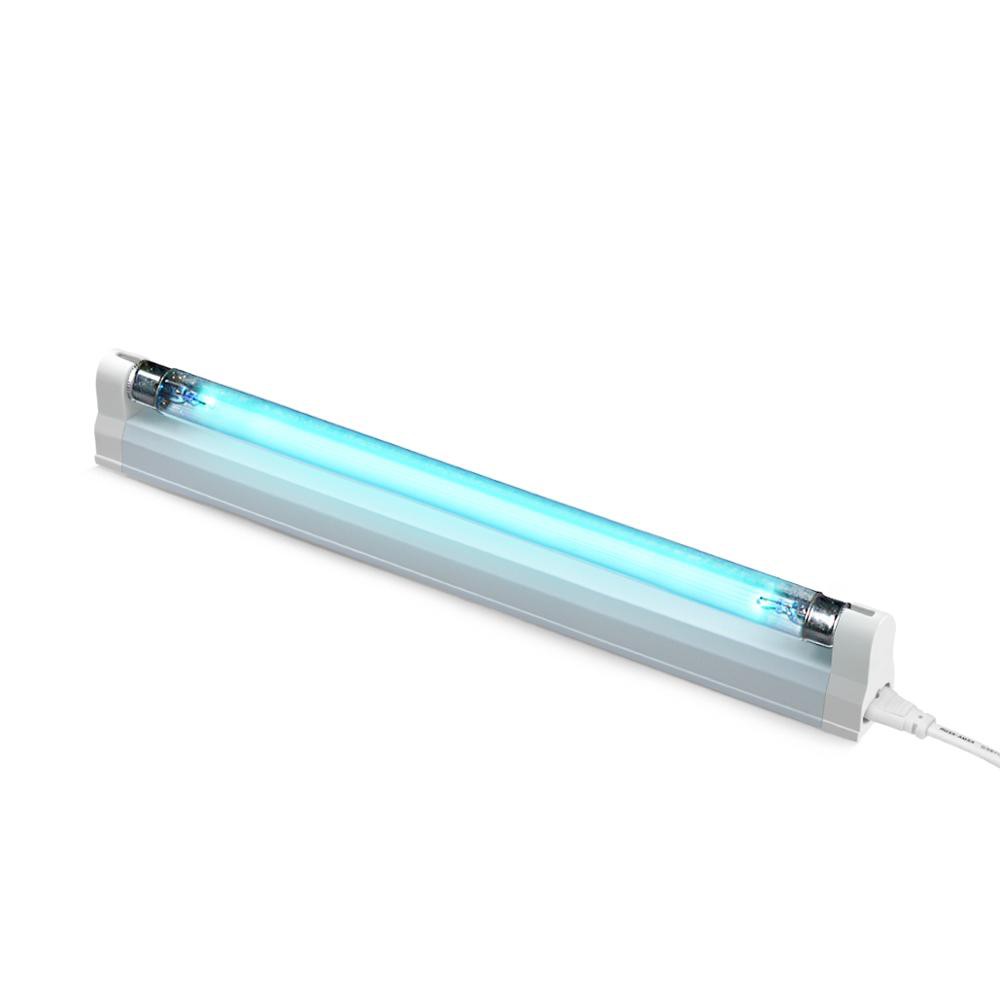 Lcamaw Lampu UV Ultraviolet Sterilizer Virus Bakteri Tungau Germicidal 8W - JP-T5-UV - 7RHXE3WHWhite