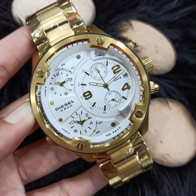 JAM TANGAN DIESEL PRIA DZ 7417 STAINLESS STEEL ORIGINAL BM