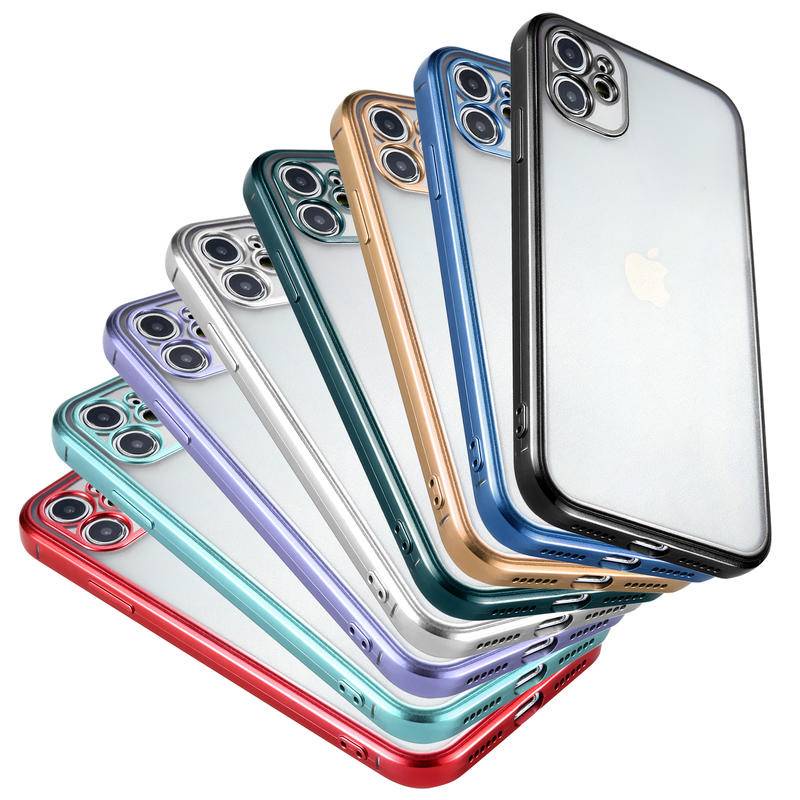 Casing Silikon iPhone 13 12 11 Pro MAX Mini X XS MAX XR SE 2022 2020 6 6S 7 8 Plus Transparan Matte