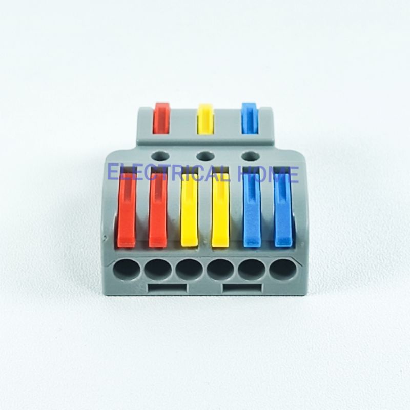 Connector CMK-423-6 Compact Terminal Block Lever Cage 3 to 6 Wire