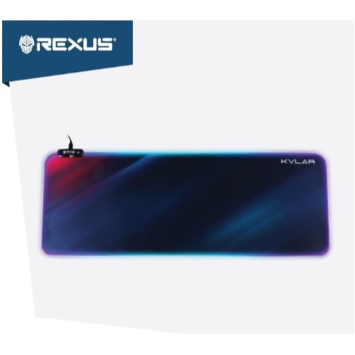 Rexus Mousepad Gaming RGB Kvlar TR2 Speed Edition XL