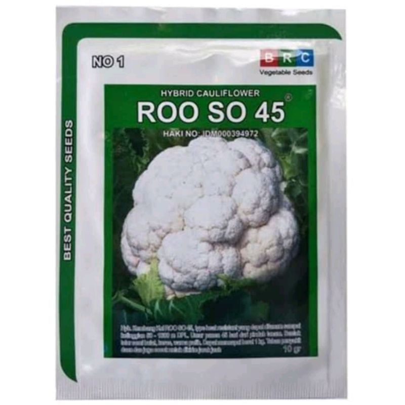 benih bibit kembang kol Roo so 45 F1 10gram