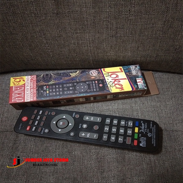 Joker 524/525 Remote Tv Multi Uversal LCD,LED tabung Semua Merek