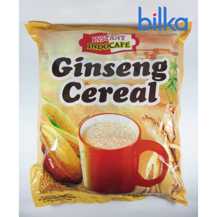 

INDOCAFE GINSENG CEREAL 30'S (BERKUALITAS)