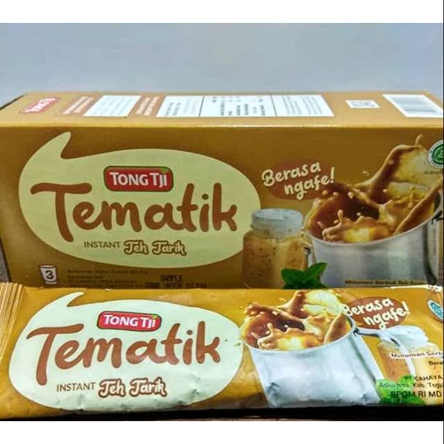 Tong tji tematik instan TEH TARIK sachet