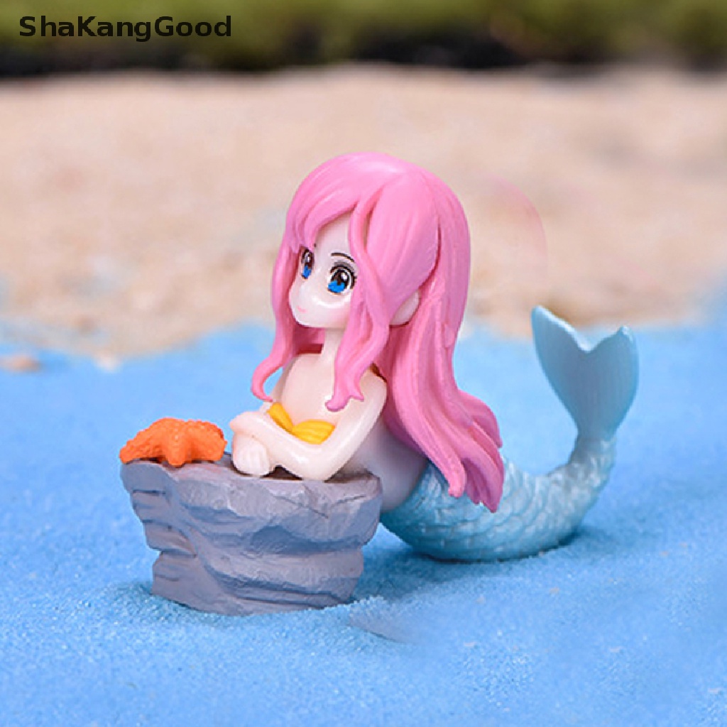 Skid Miniatur Mermaid Untuk Dekorasi Taman Mini / Rumah Boneka