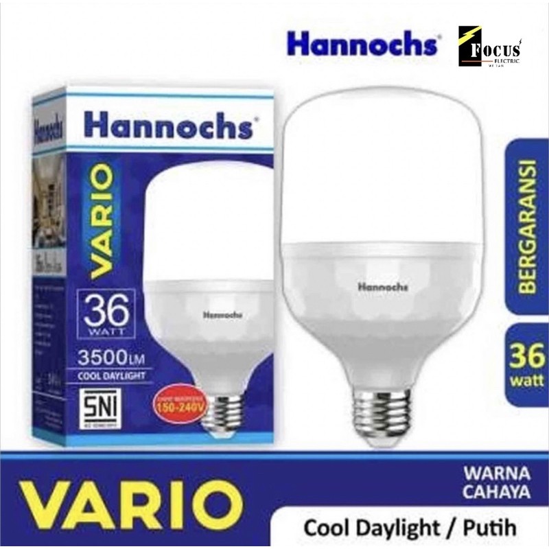 Bola Lampu Hannochs Vario 36 Watt LED