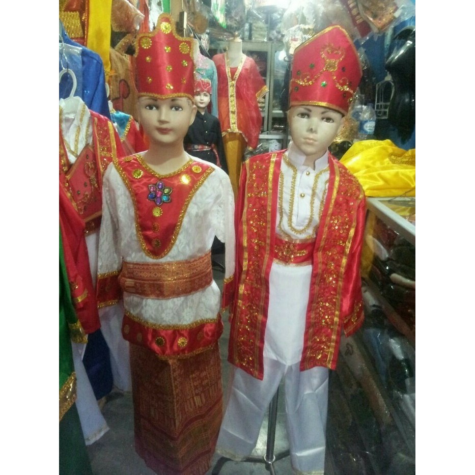 [TERGREGET] Pakaian baju adat anak maluku size S - M Lk/Pr MR360T