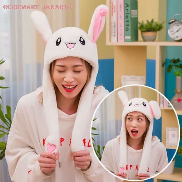 [BISA COD] TOPI KELINCI LUCU BUNNY HAT / MAGIC RABBIT HAT KOREA / TOPI KPOP