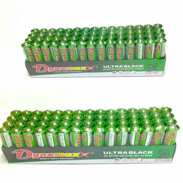 Baterai Dinamax AA 1,5 Volt Not Recharger