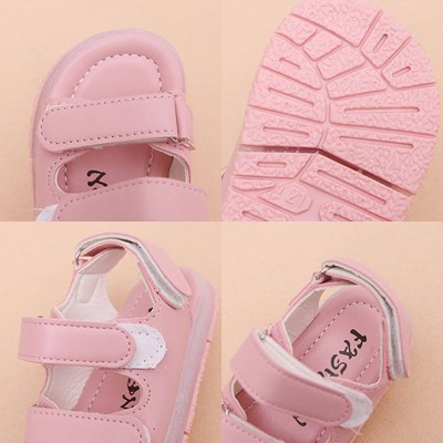 Sandal Anak LED Bahan Kanvas Import