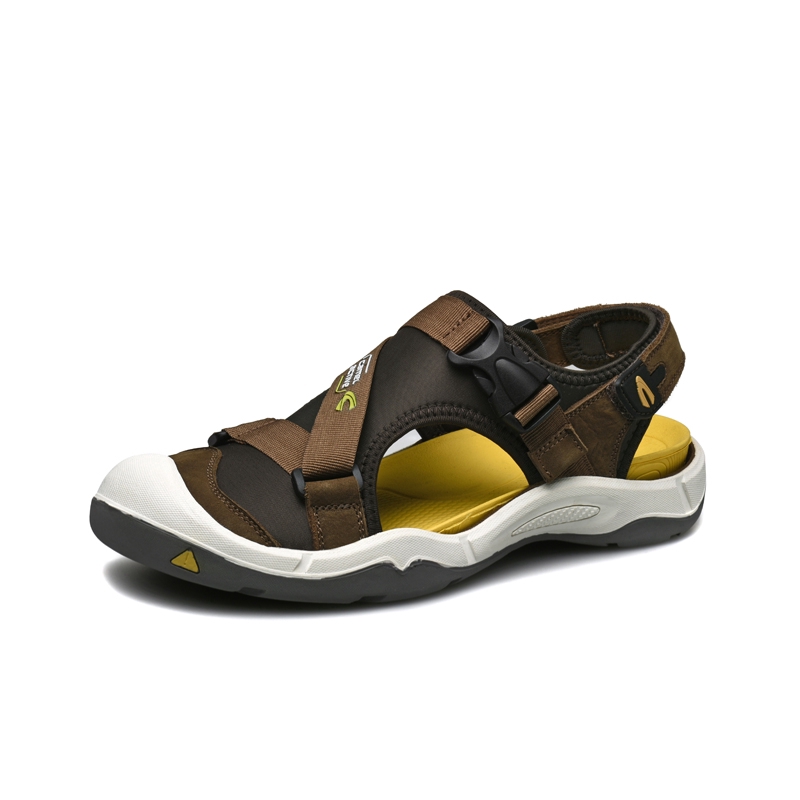 Jerman Camel Active Pria Mode Putaran Sandal musim panas kasual Pantai Kuning Sole Sandal