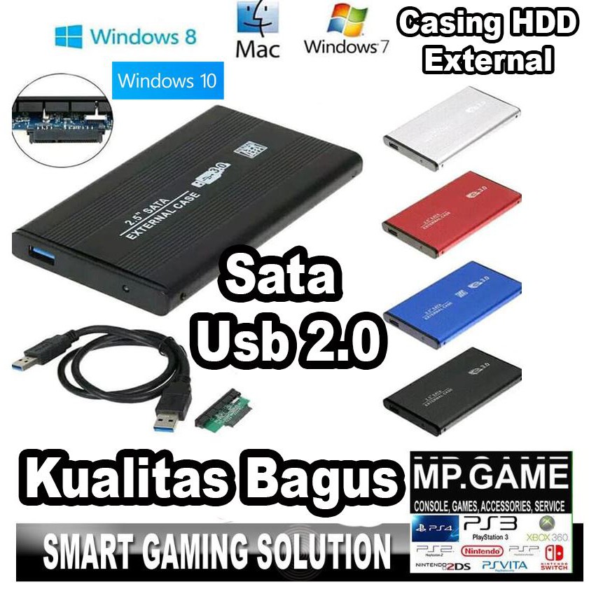 Ulasan Lengkap Casing HDD Hardisk 2.5 Inch Sata External Case USB 2.0.
Hardisk Laptop/PS3/WII - Belanja Toko Edi Sugiyanto