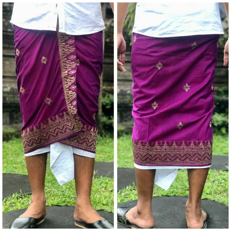 Saput Semi Songket rebong kecil