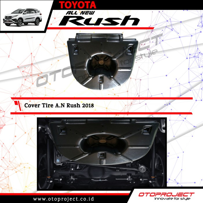 Cover ban - Sarung ban Mobil - Cover Tire All New Rush 2018