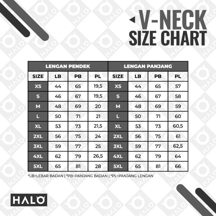 Kaos Polos Katun Bambu (Cotton Bamboo) V-Neck