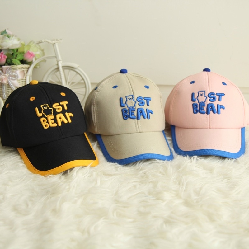 Topi Baseball Lokal Anak Laki Laki Perempuan Model Last Bear