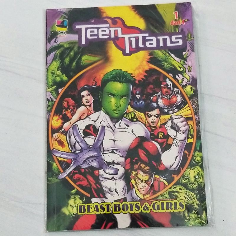 Komik PMK TEEN TITANS BEAST BOYS & GIRLS