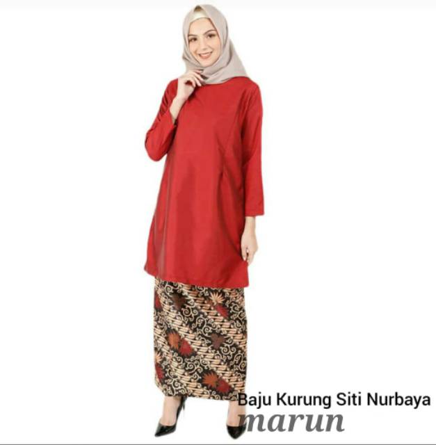 Set baju kurung siti nurbaya 1