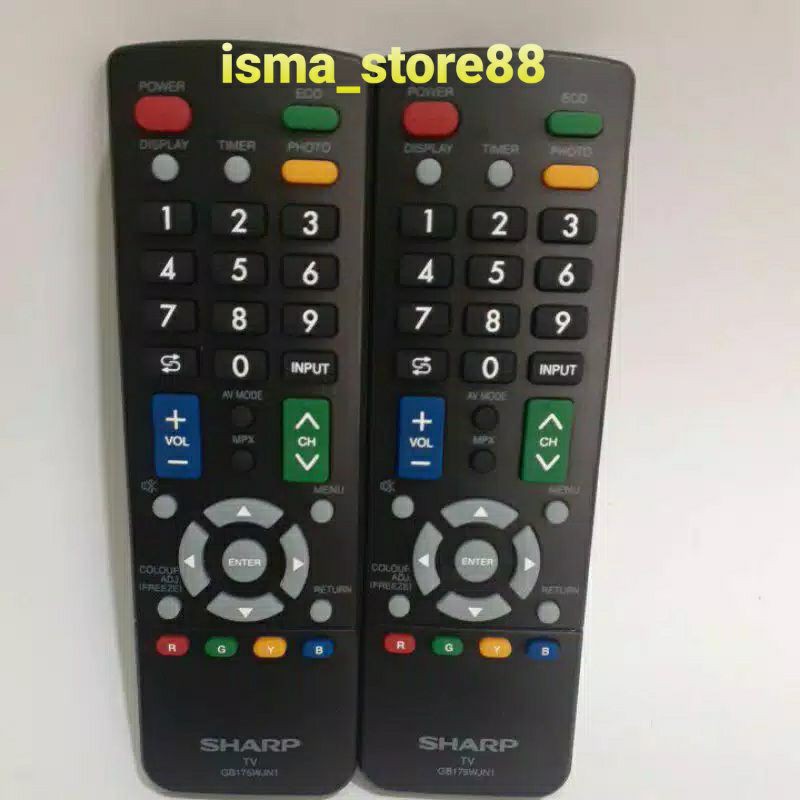 REMOTE REMOT TV SHARP AQUOS GB175WJN1 ORI/ORIGINAL