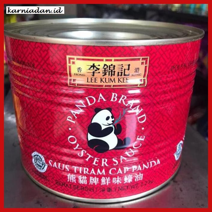 

gnidderdsaus- lee kum kee panda brand kaleng -asliiiiii.
