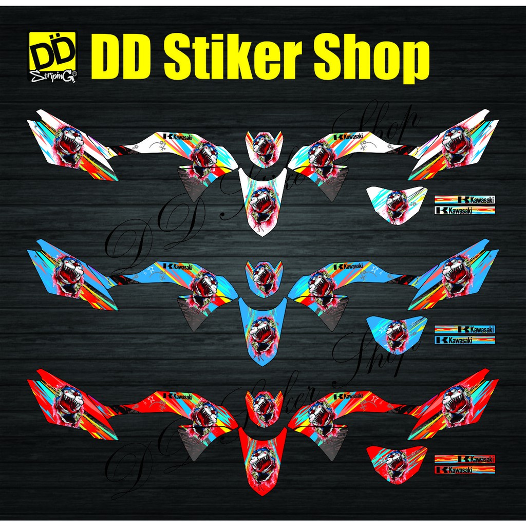 striping KLX BF / striping KLX BF 150 / decal stiker KLX BF 150 / sticker KLX BF 150