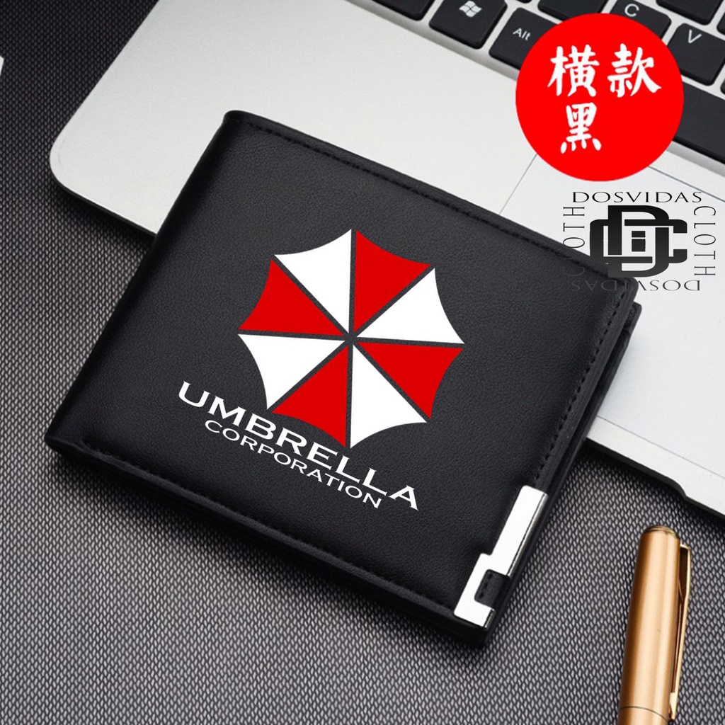 Dompet Anak Dompet Lipat Pria UMBRELLA CORPORATION Dompet Kulit Sintentis UMBRELLA CUSTOM FREE NAMA