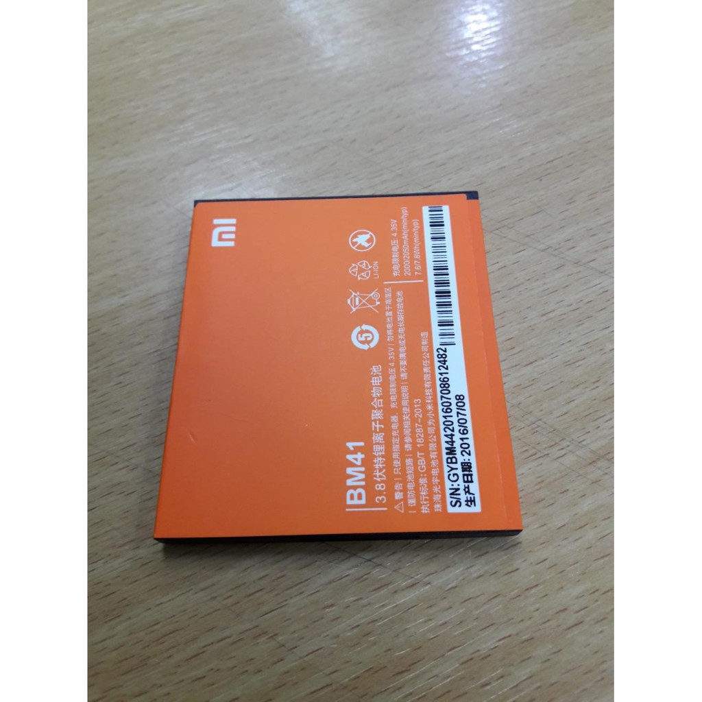 Batre Baterai BM41 XiaoMi RedMi BM 41 / XiaoMi / XioMi Redmi 1 s / Redmi1 / BM41 Original 100% Bat B