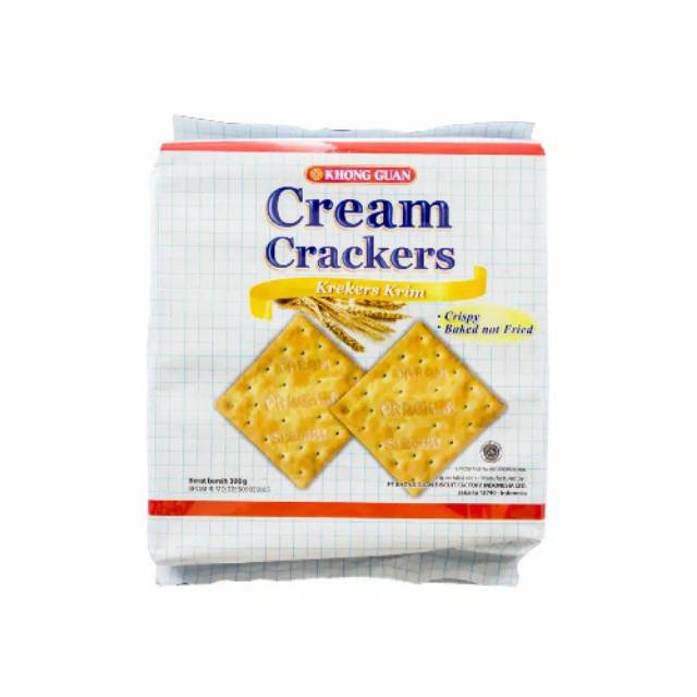 

KHONG GUAN Cream Crackers Krim 300g