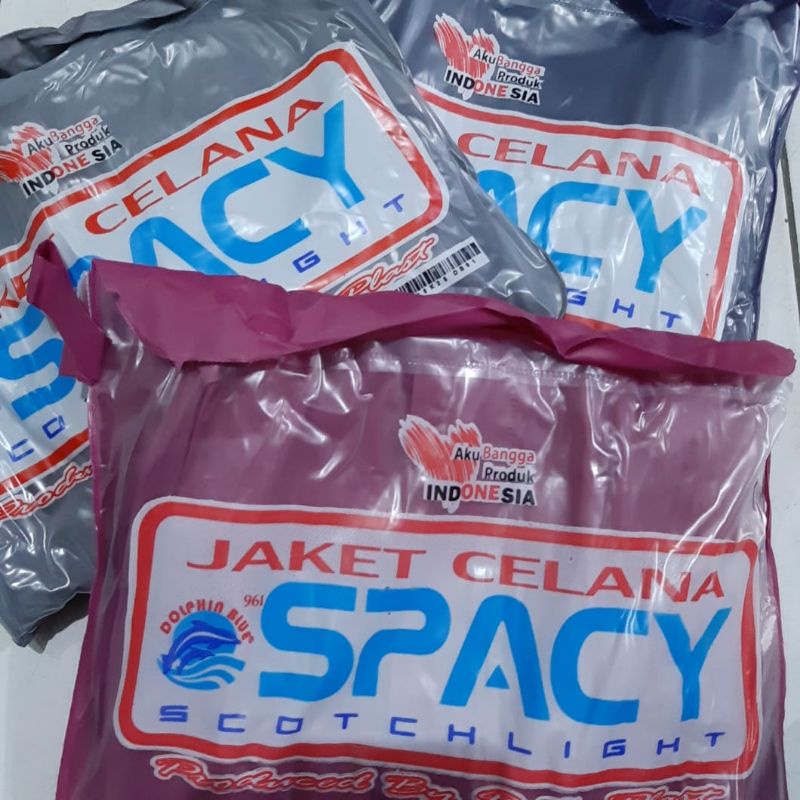 siJAS HUJAN SETELAN JAKET CELANA DOLPHIN SPACY 961, SILVER 939 , HARGA EKONOMIS MURAH AWET ANTI BOCOR