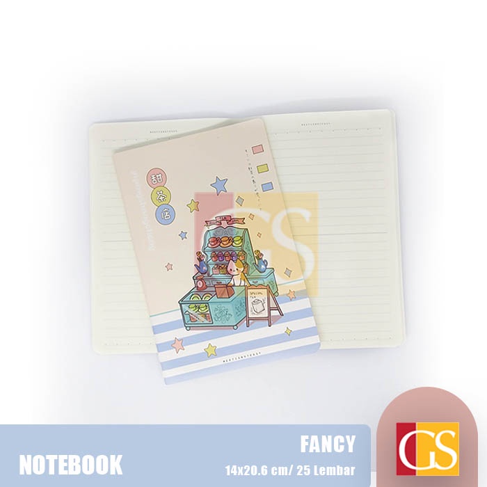 

Notebook / Notes Garis / Buku Tulis A5 Cat Series 32 Lembar