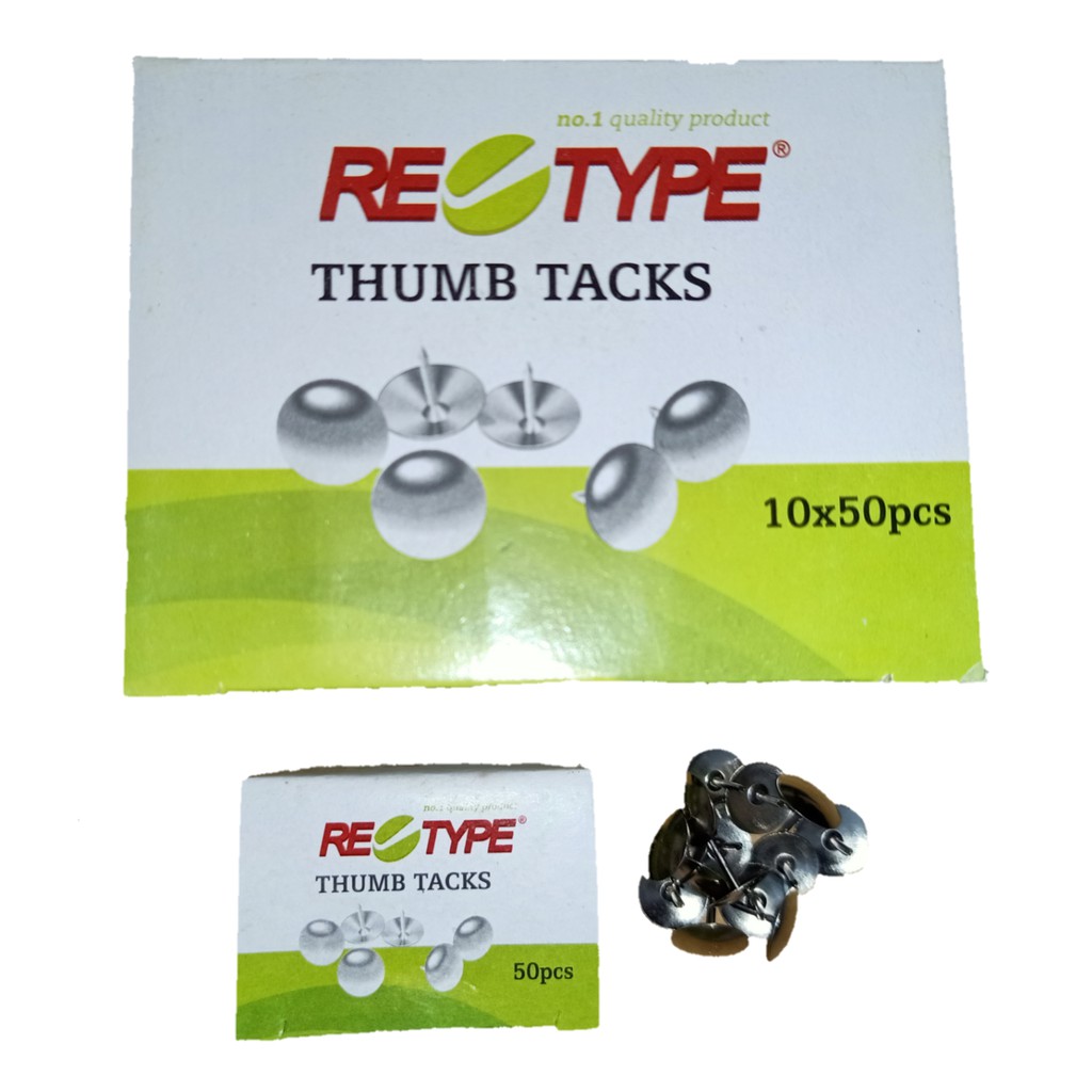 

Retype Thumb Tacks / Paku Payung